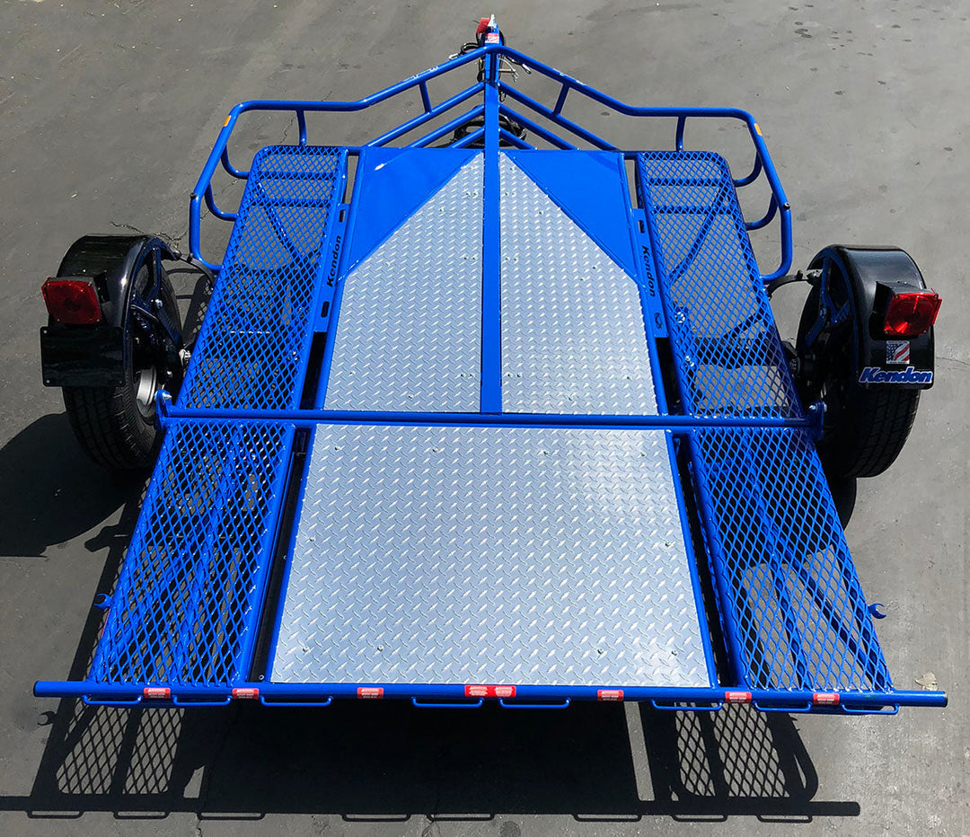 Trike and Spyder Ride-Up SRL Stand-Up Motorcycle Trailer
