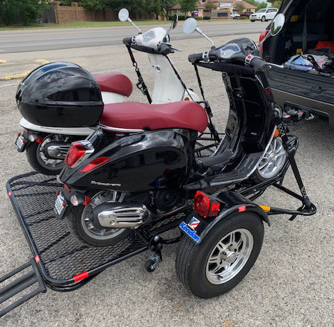 Stand-Up™  Dirt Bike Trailer, Sport Bike & Scooter Trailer