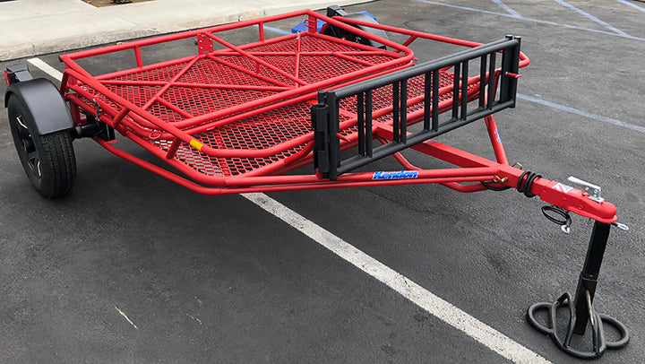 Refurbished Stand-Up™ Utility Trailer Folding Multi-Purpose Utility Trailers